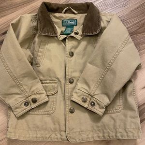 3T LL Bean barn coat
